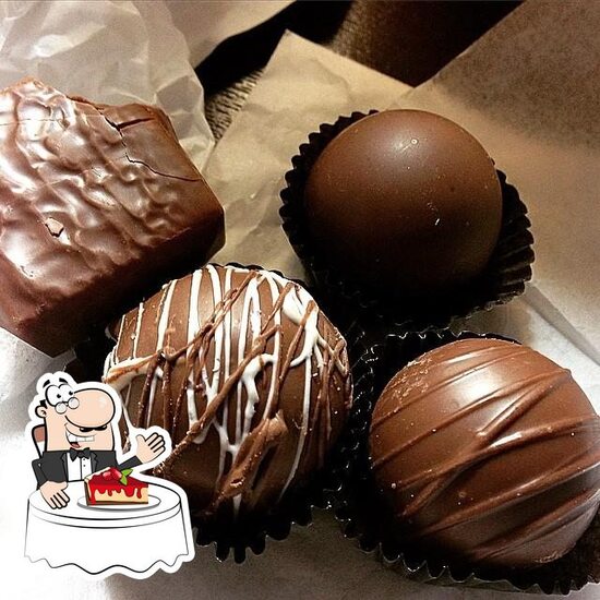 Menu at Rocky Mountain Chocolate Factory, Redlands, Alabama St C