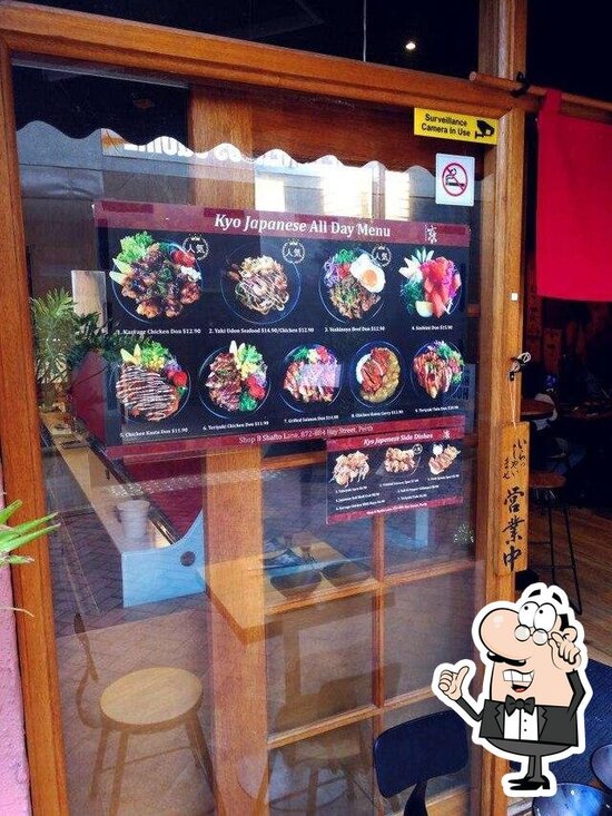 Menu at Kyo Sushi And Japanese restaurant, Perth