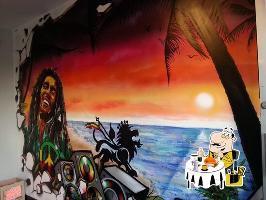 Menu at Gourmet Rasta restaurant, Manchester