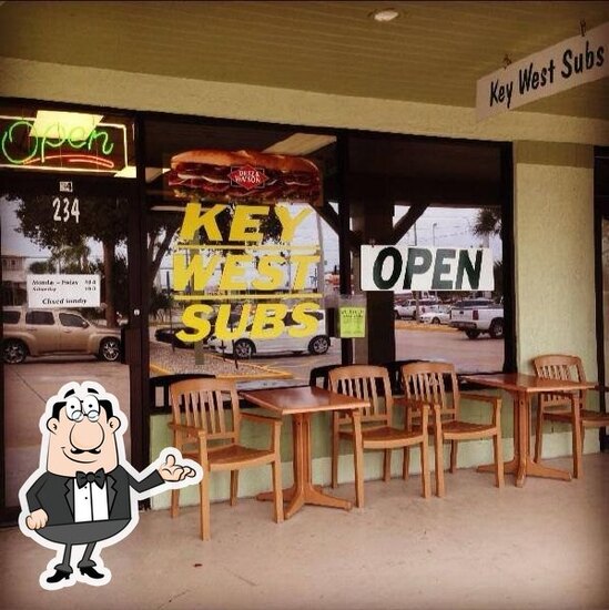 Menu at Key West Subs restaurant, Englewood