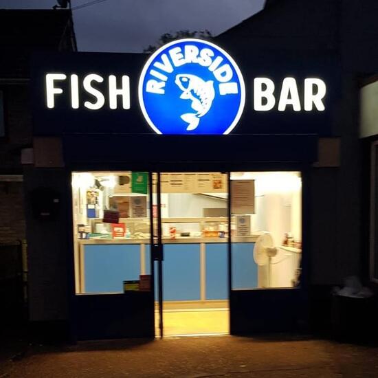 Menu at Riverside Fish Bar, Guildford