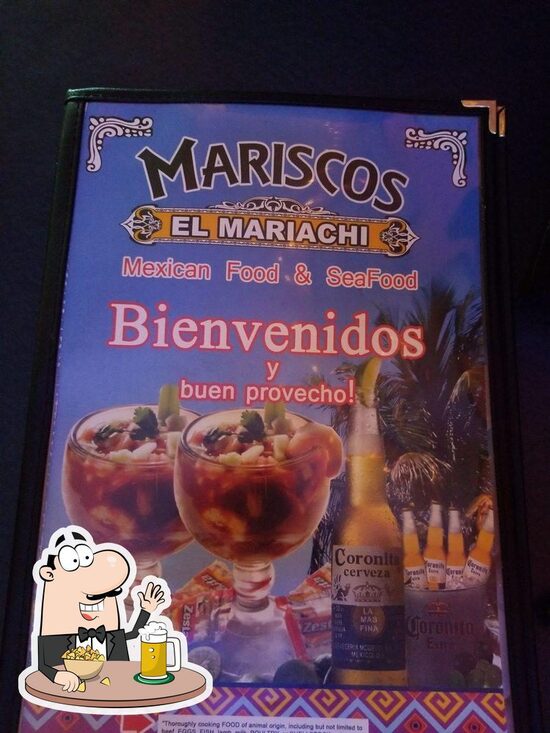 Menu at Mariscos El Mariachi restaurant, Las Vegas, 552 N Eastern Ave # A