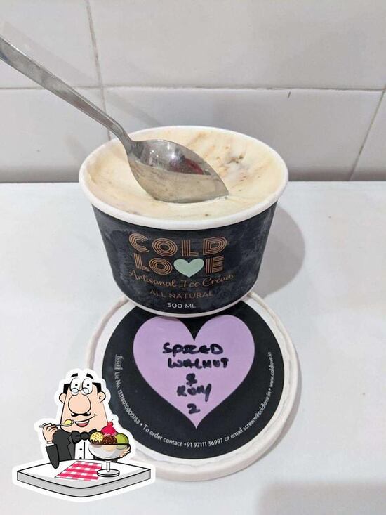 Cold Love Icecream, Gurugram, 76/F Restaurant menu and reviews