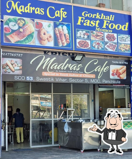 Menu at Madras Cafe, Panchkula, SCO 53