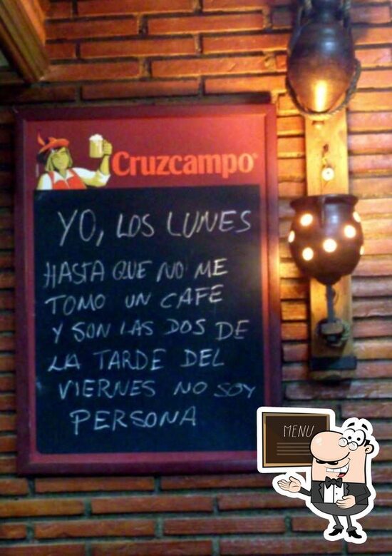 Carta de Restaurante AlAndalus, Albolote