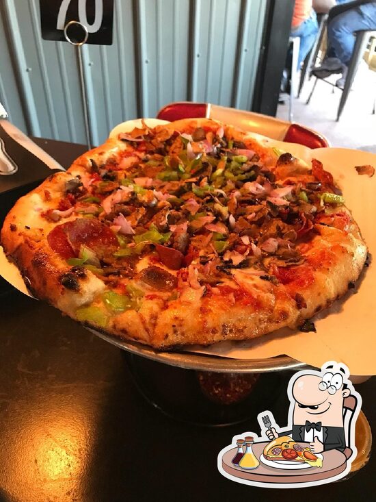 Menu at 1000° Wood Fired Pizza pizzeria, Mount Summit