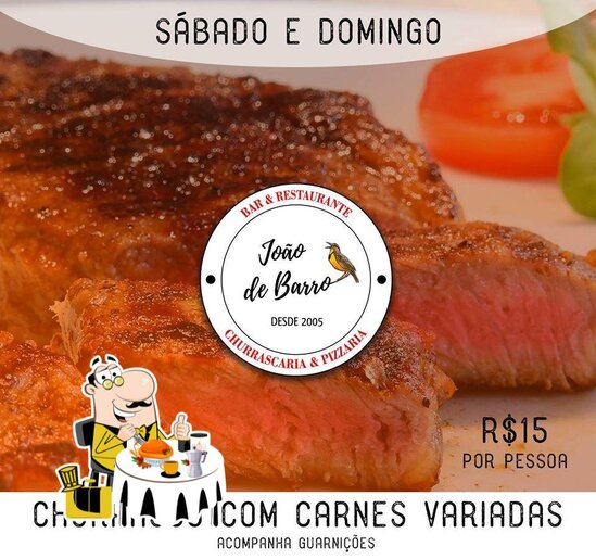 Menu em João De Barro Bar e Restaurante, Belo Horizonte, R. dos Lagos