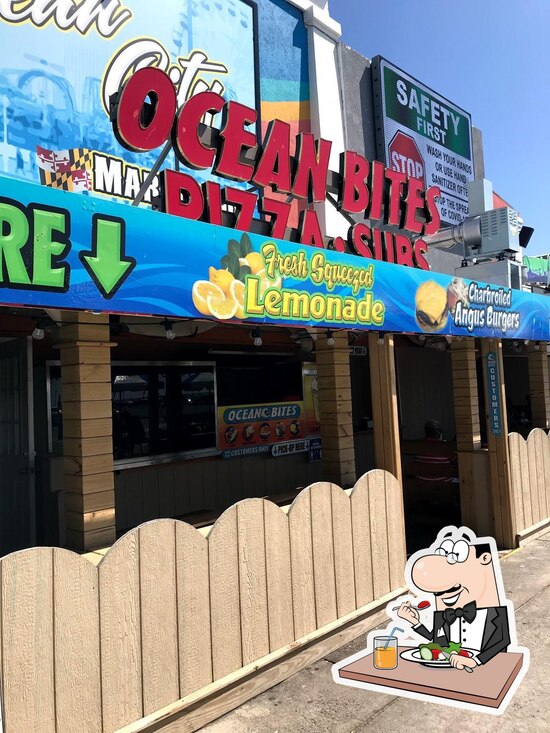 Menu at Ocean Bites Boardwalk, Pizzas, Subs restaurant, Ocean City