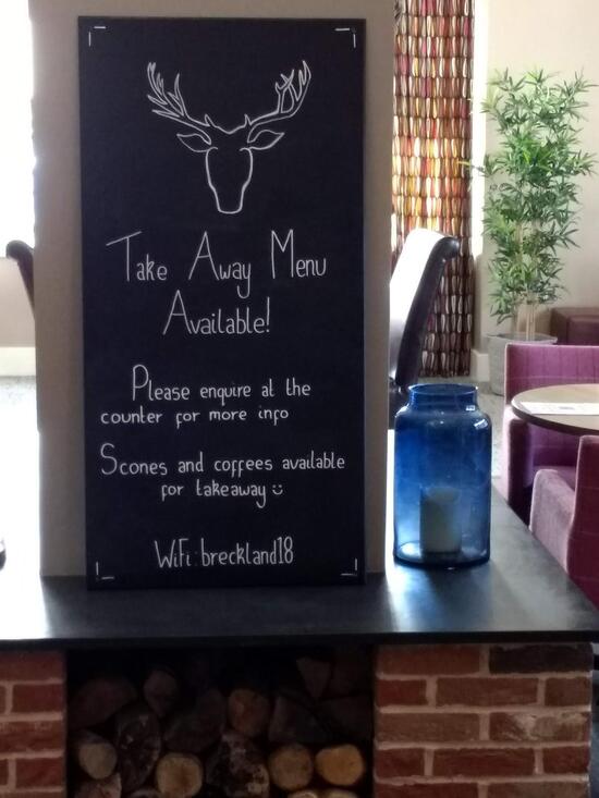 Menu at The Coffee Lounge cafe, Attleborough, Breckland Lodge