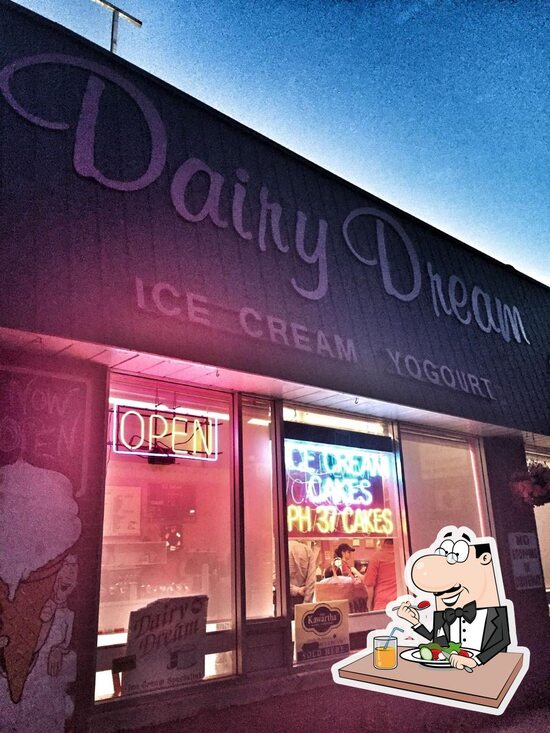 Menu at Dairy Dream desserts, Cobourg