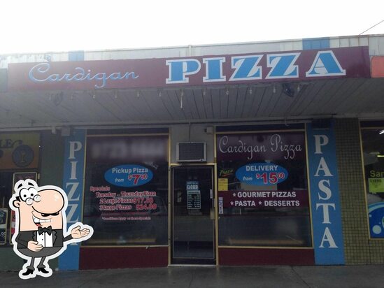 Menu at Cardigan Pizza pizzeria, Mooroolbark