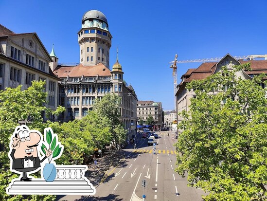 Speisekarte von Urania-Sternwarte Zürich, Zürich