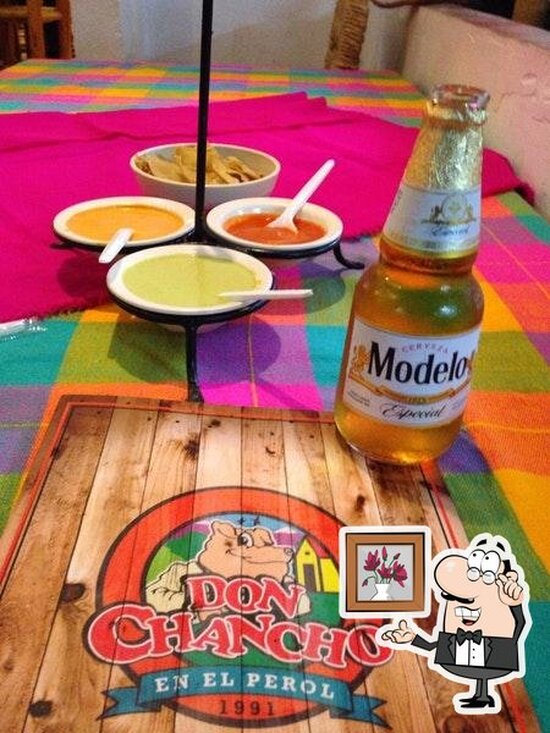 Menu at Don Chancho en el Perol restaurant, Torreón, Blvrd