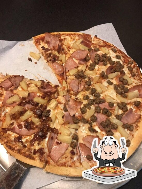 Menu at Pizza Inn pizzeria, Laurinburg