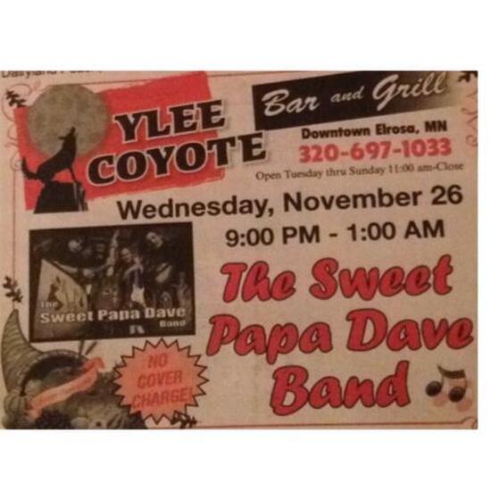 Menu at Ylee Coyote Bar & Grill, Elrosa