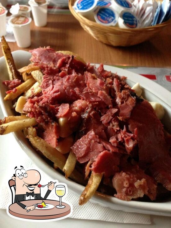 Menu at Fabrique du smoked meat restaurant, Québec City, 727 RaoulJobin St