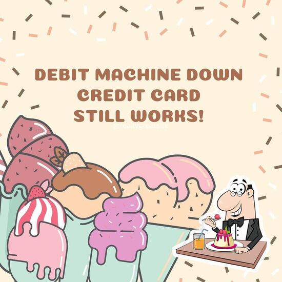 Menu at The Ice Cream Hut cafe, Altona