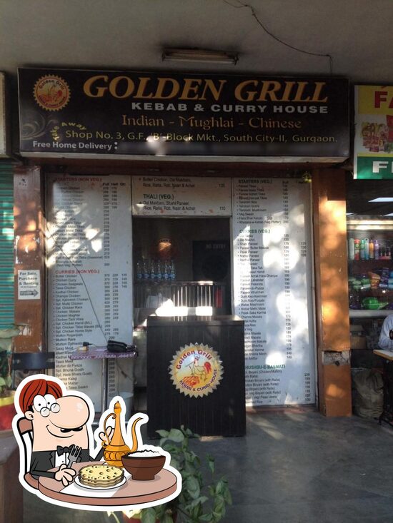 Menu at Golden Grill, Gurugram