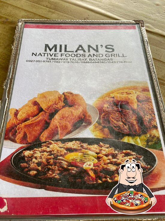 Menu at Milan's Native Food and Grill restaurant, Talisay, 059 Tumaway