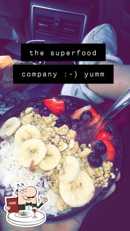 The Superfood Company in Marietta Restaurant menu and reviews