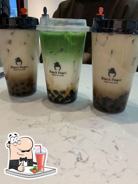 Menu at Black Pearl Bubble Tea, Bay Shore