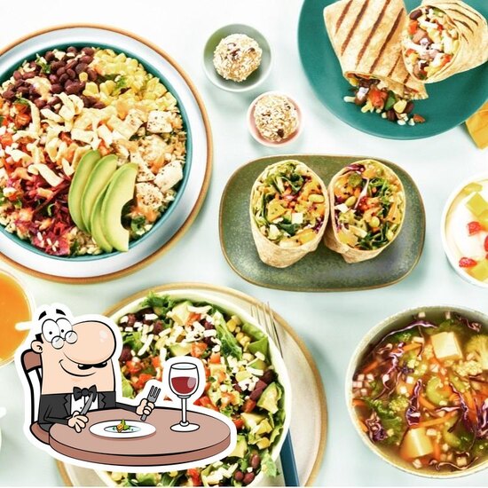 Menu at Freshii fast food, Vancouver, Columbia House Blvd 100