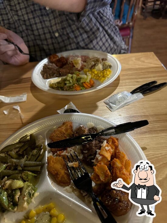 Menu at Emzara's Buffet restaurant, Williamstown, 1 Ark Encounter Dr