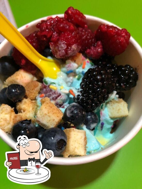 Menu at Big Chill Frozen Yogurt desserts, Nampa