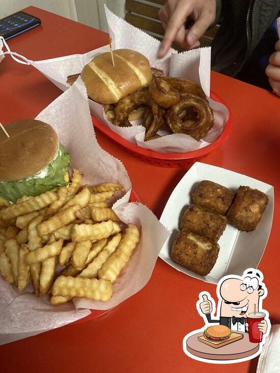 Menu at Twink's 220 Diner restaurant, Iron Gate
