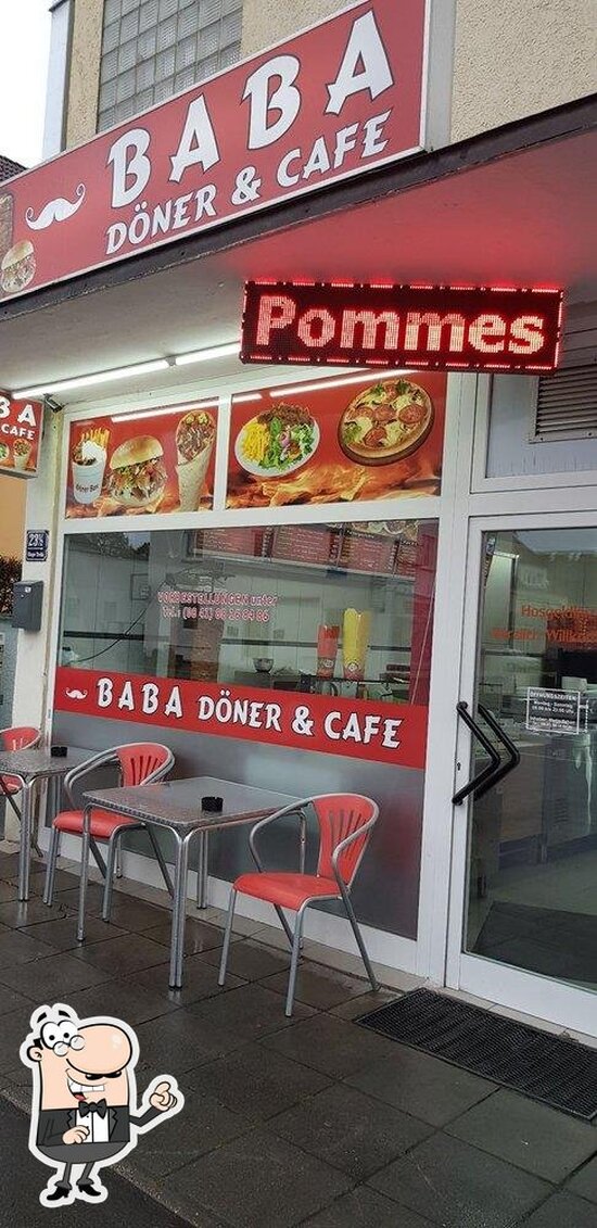 Menu at Baba Döner pizzeria, Ingolstadt