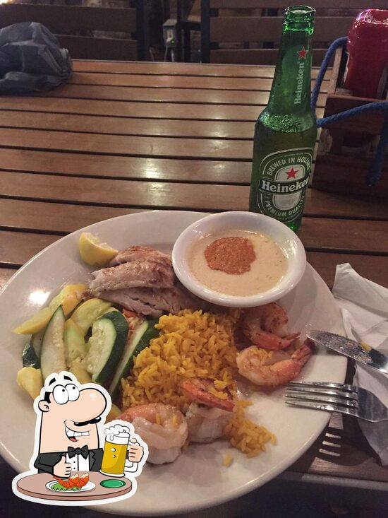 Menu at Fogarty's restaurant, Key West