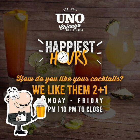 Menu at UNO Chicago Bar & Grill, Noida, 104