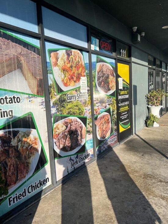 Menu at Country Style Jamaican Restaurant, Inglewood