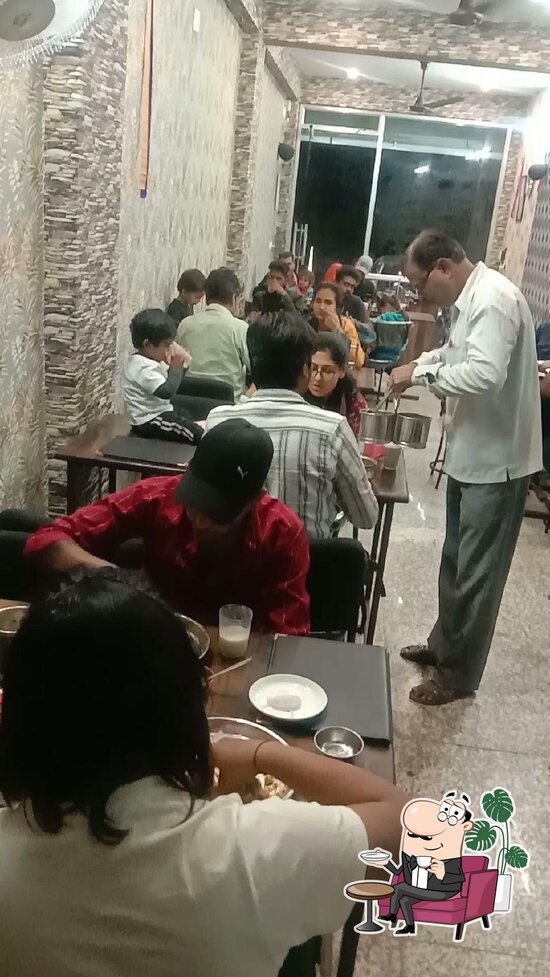 Menu at Rajputana Punjabi Dhaba, Udaipur