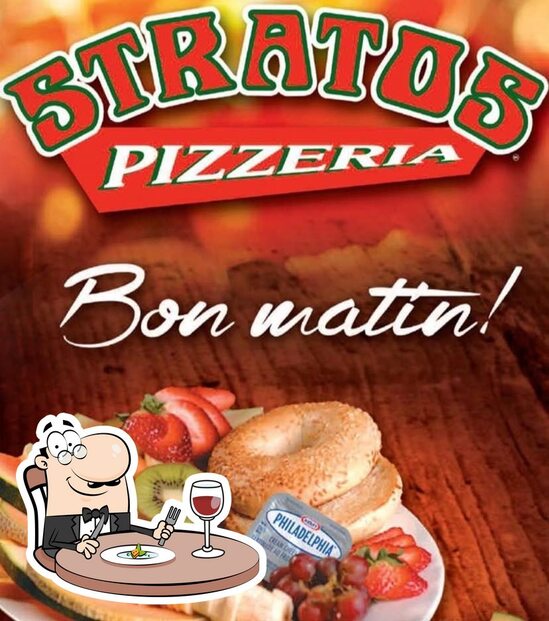 Stratos Pizzeria Victoriaville Rue Notre Dame O Carta Del