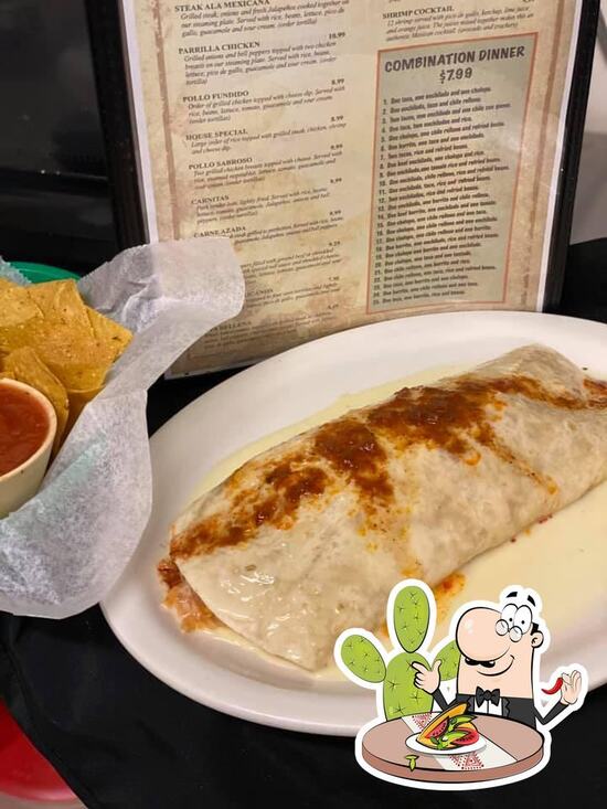 Menu at Los Reyes Mexican Grill restaurant, Linden