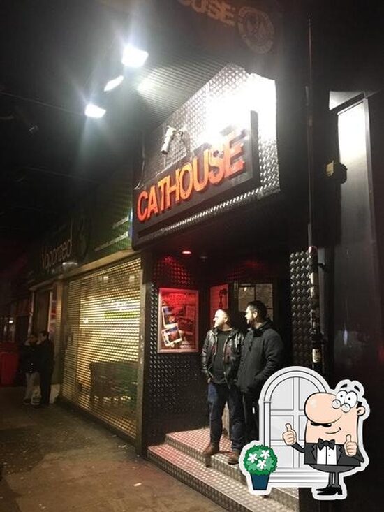 Menu at Cathouse Rock Club, Glasgow