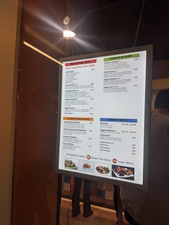 Afro Deli & Grill Minneapolis Skyway, 705 S Marquette Ave in