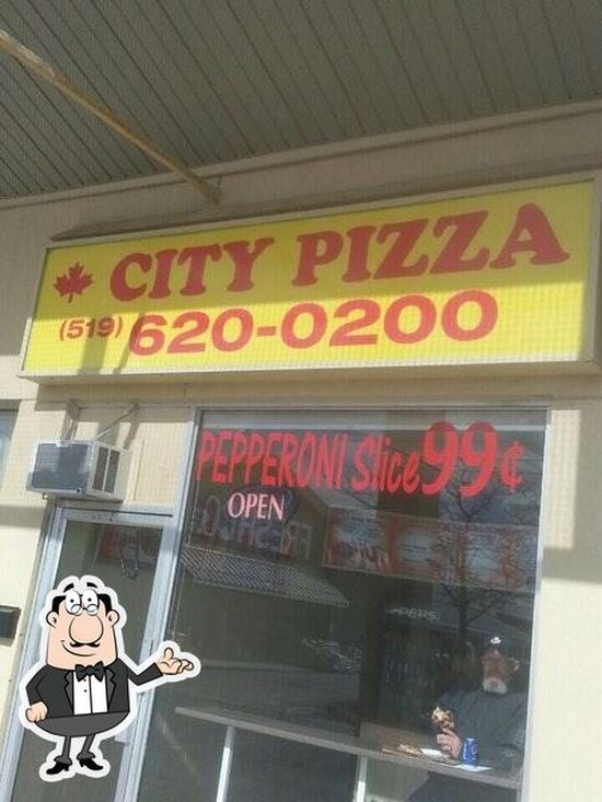 Menu at City Pizza pizzeria, Cambridge, 75 Dundas St S