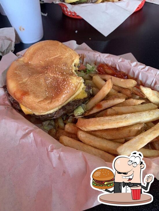 Menu at Jax Burger Fries & Shakes restaurant, Pearland, Broadway St
