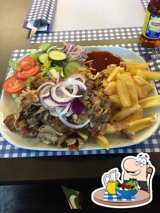 Menu at Gyros Bar, Genk