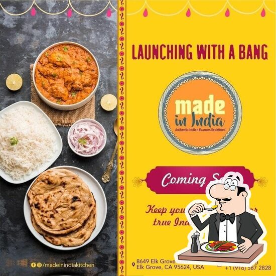 Made In India in Elk Grove Restaurant menu and reviews