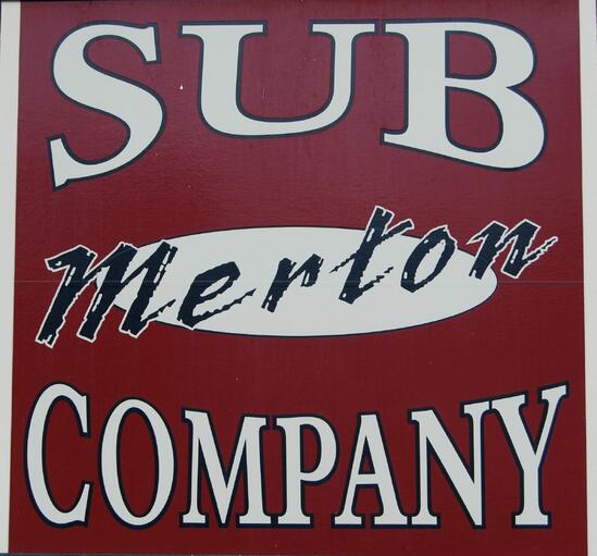 Menu at Merton Sub Co restaurant, Merton