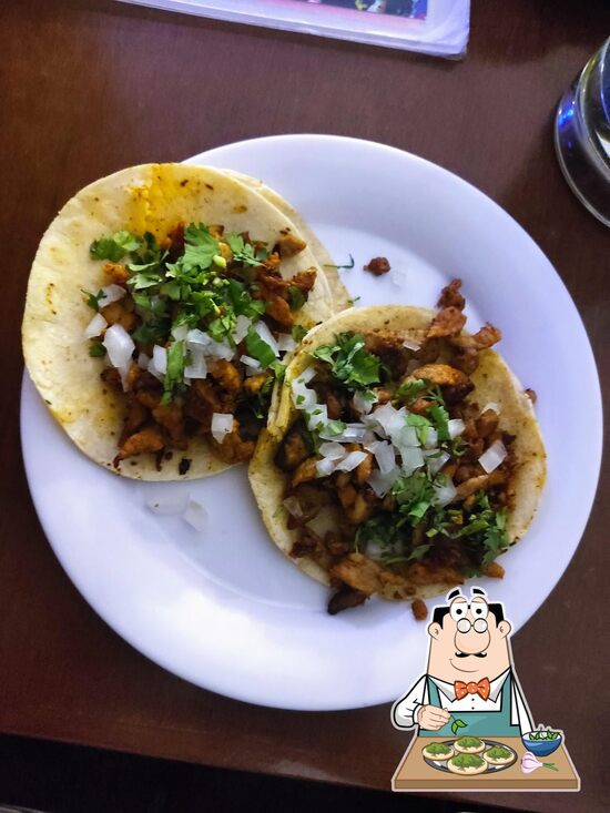 Menu at El Rey del Taco restaurant, Culiacán