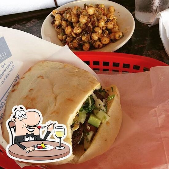 Menu at My Pita restaurant, Houston, Hillcroft St