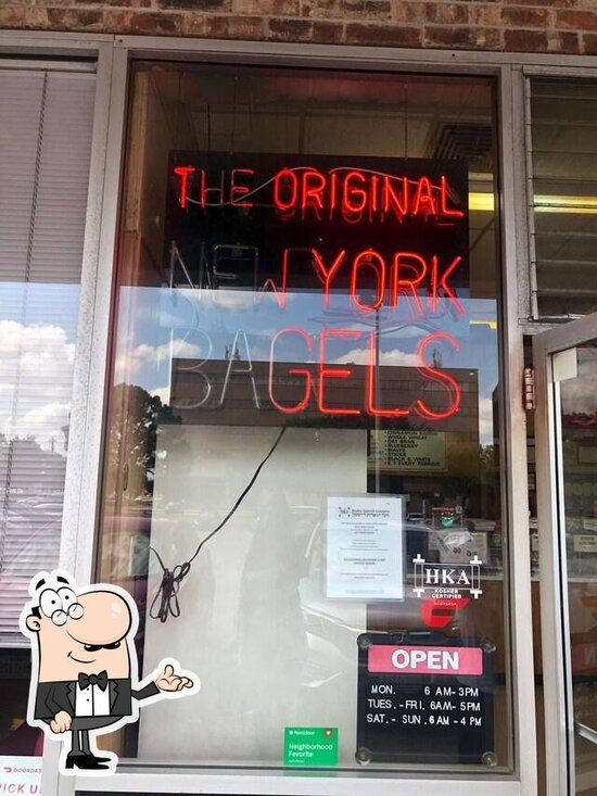 Menu at New York Bagels cafe, Houston