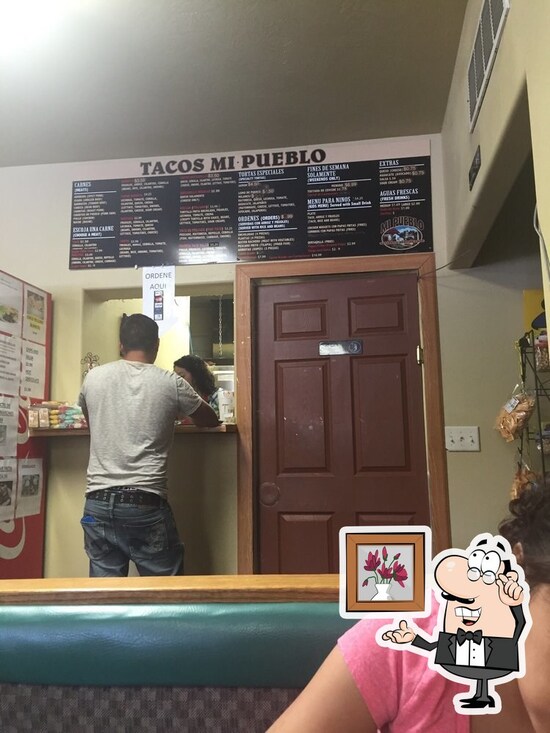 Menu at Tacos Mi Pueblo restaurant, Idaho Falls, 265 1st St