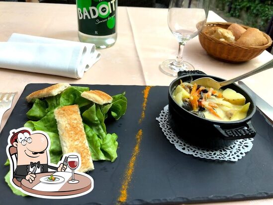 Menu at The Originals Boutique, Hostellerie des Trois Pigeons, Paray Le ...