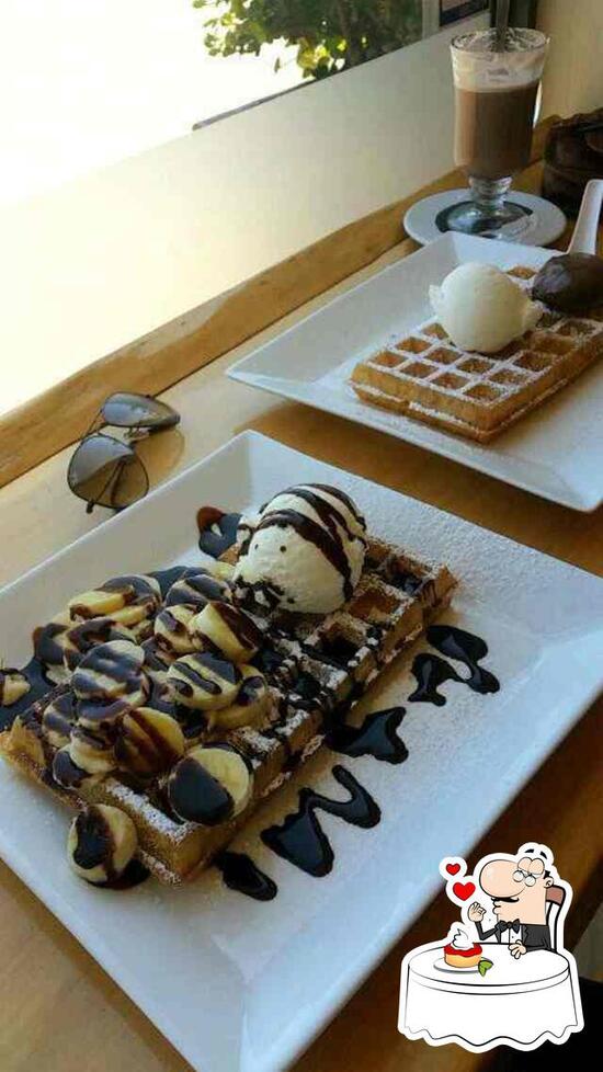 The Belgian Waffle House and Coffee Shop cafe, Cape Town, 97 Beach Rd