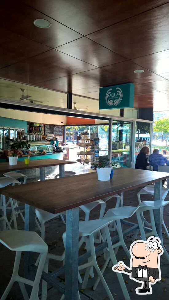 Carta del café Aqua Lagoon Cairns, Cairns